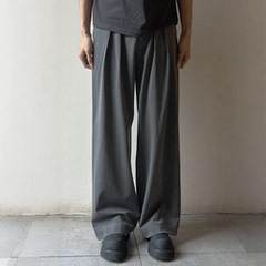 0797-SEVEN340gA字阔腿百搭西裤春夏季TR休闲裤