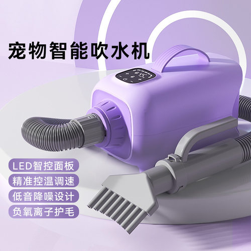 宠物智能LED吹水机中大型犬金毛大功率吹水机狗狗烘干机洗澡用品