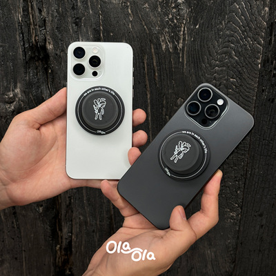 Olaola简约磁吸日常卡通天使支架