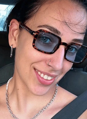 2024新款方形玳瑁太阳镜欧美复古