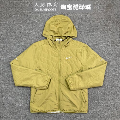 耐克男子秋冬跑步运动训练棉服