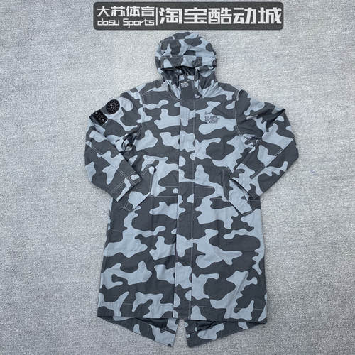 耐克/男子迷彩印花中长款连帽