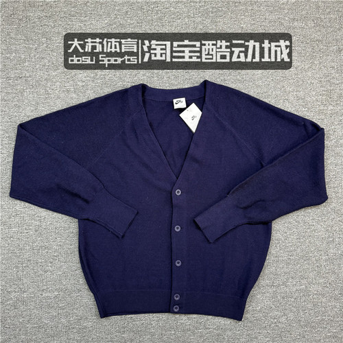 耐克男子春季运动休闲针织开衫