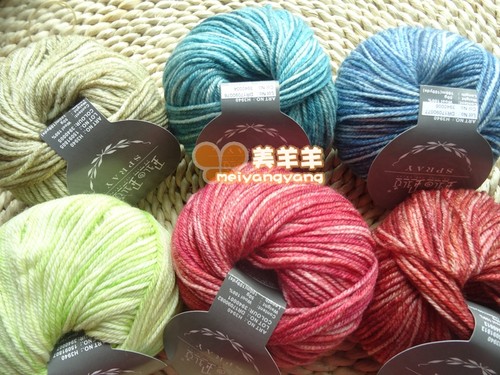 夹花毛线FILOFILU围巾