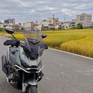 天飞仕适用于升仕368G风挡改装加高挡风368G仿XADV风挡前挡雨板