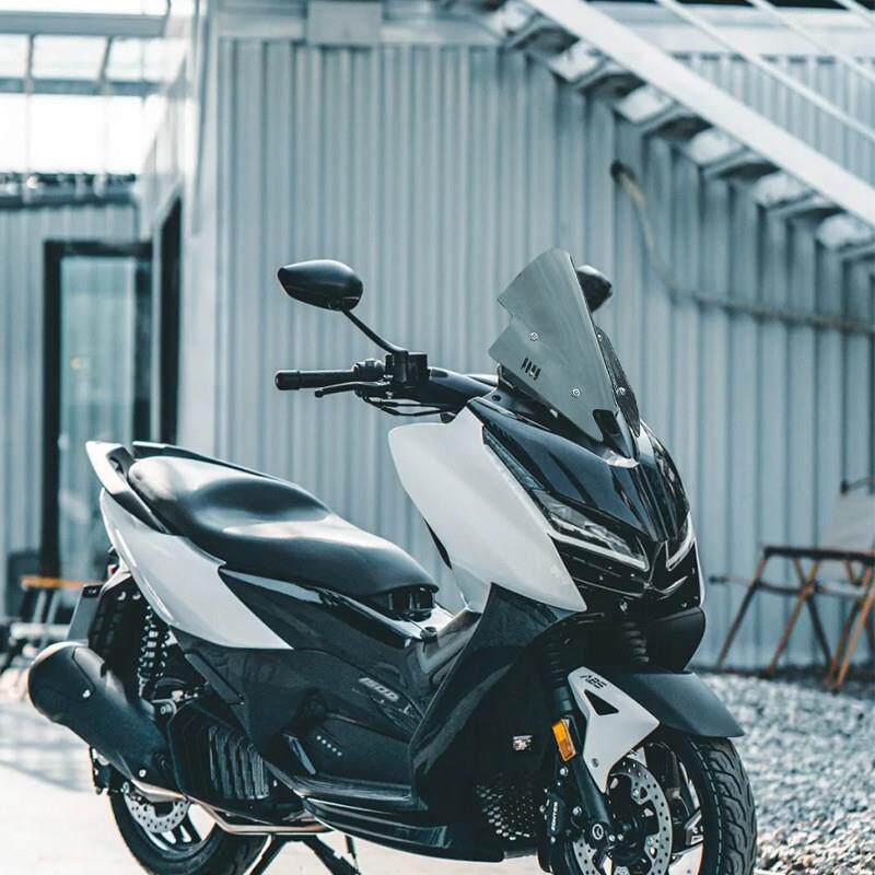 天飞仕适用于升仕350D改装风挡350M竞技挡风150D运动挡风150M配件 - 实物图