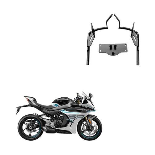 适用新款于春风450SR夏德边箱支架SHAD三箱复古边包原车人气改装