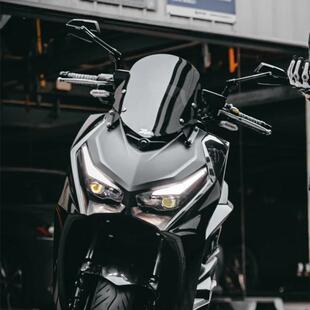 适用光阳KRV180改装风挡运动风挡竞技挡风进口玻璃小挡风前风挡