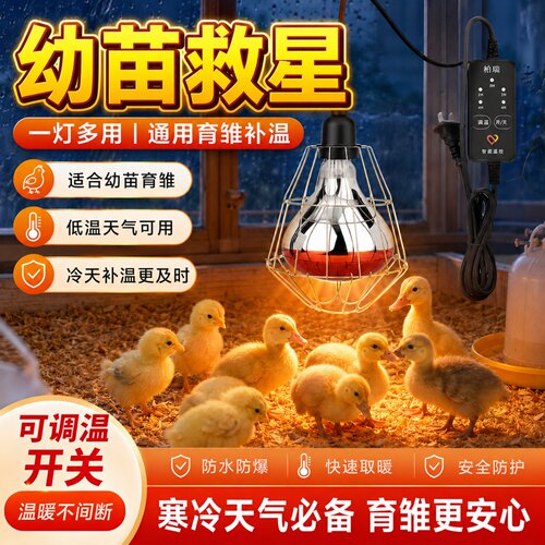 手动精准控温小鸡灯育雏