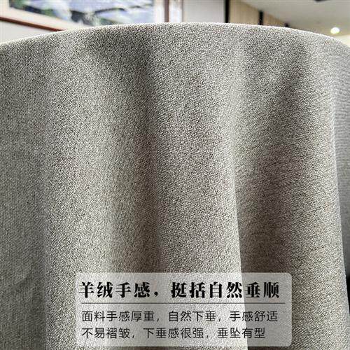 VHM7加大尺寸会议室桌布长方形商务盖布茶桌布艺办公室纯色素