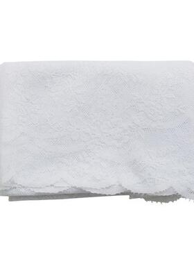 GPW5复古网纱镂空野餐布法式白色蕾丝桌布装饰台布盖巾拍照摄影背