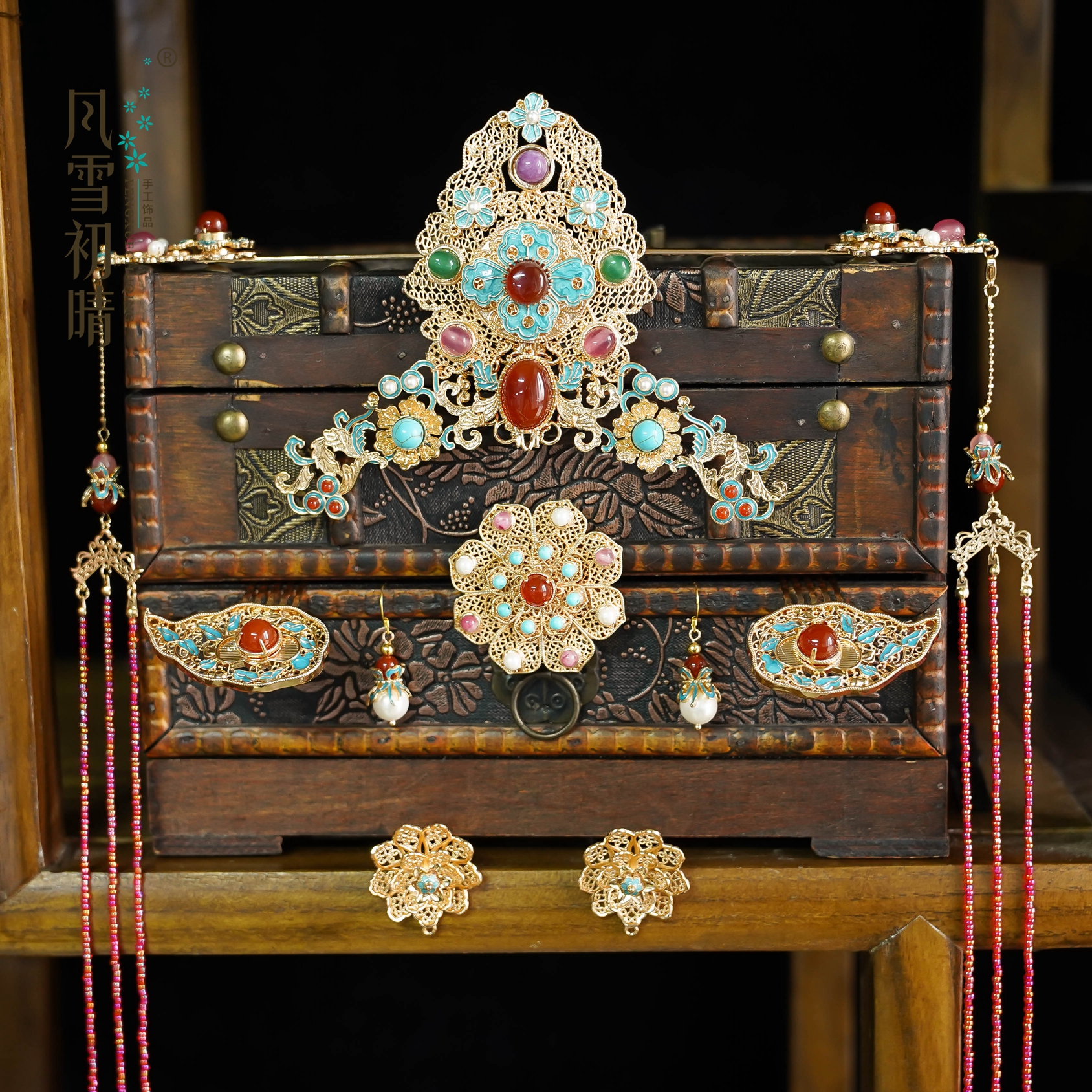 慕长歌系列发簪发夹发饰