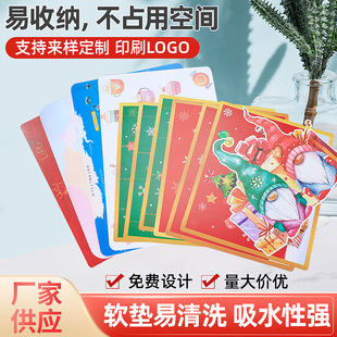 新款 时尚 餐垫PP塑料餐垫动漫卡通可爱隔热餐垫长方形500张