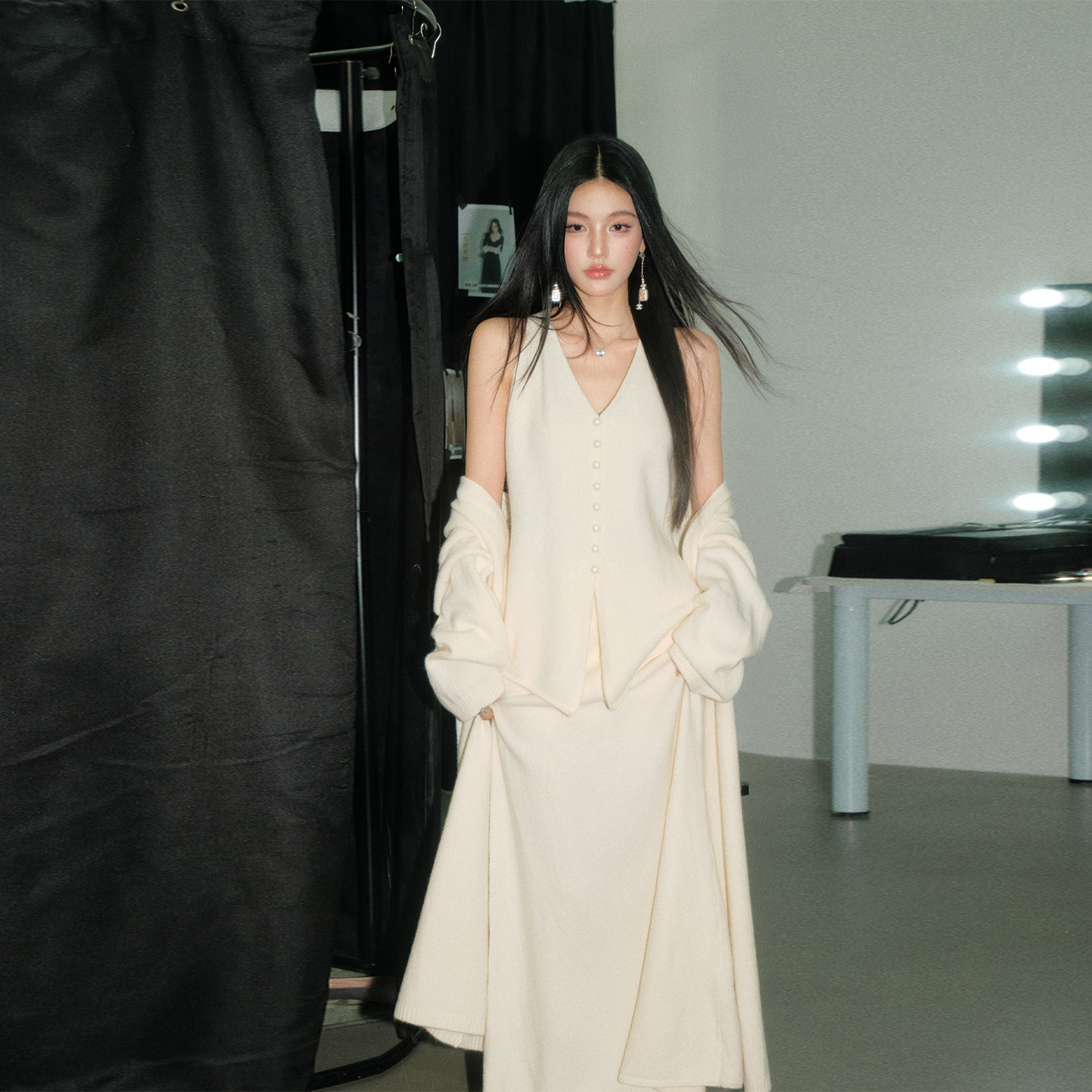 OLIVIA DUO 25AW新款 二代珍珠扣套装