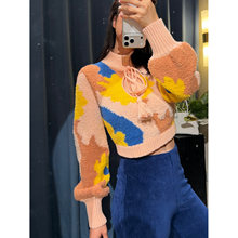 【清货折10】Alice mccall泡泡袖圆领甜美宽松绑带上衣