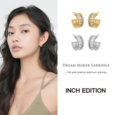 INCH EDITION 官方授权2F夏季新款偷月亮的人耳环百搭合集