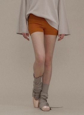 o cloche code__底边绞花短裤