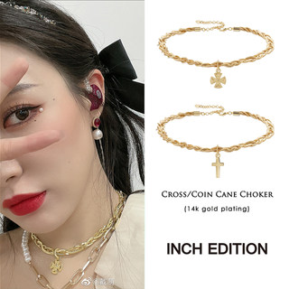 INCH EDITION 春夏新品 藤条系列项圈choker木兰