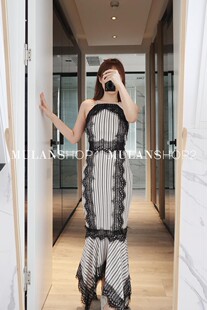 【清货折XS】BLESS’ED ARE THE MEEK秋新蕾丝连衣裙