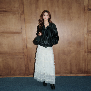 OLIVIA 酷飒皮衣外套 DUO