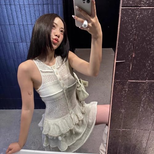 Shelle Artiste 流浪风钩花背心