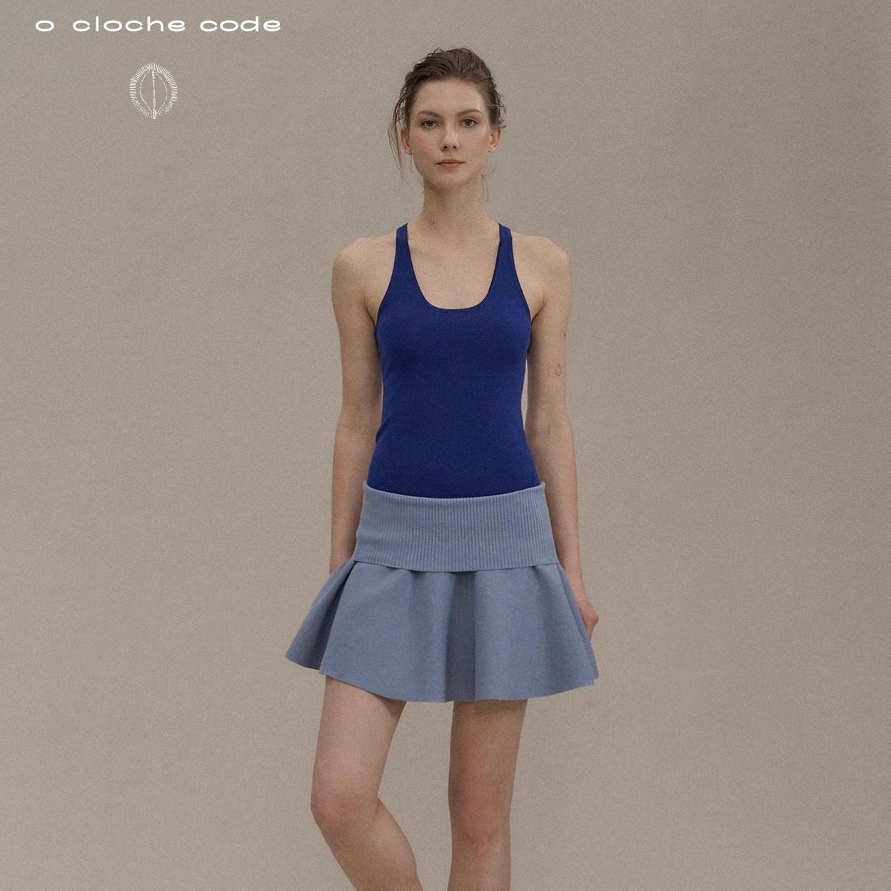 【田曦薇同款】o cloche code_工字背心_Racerback