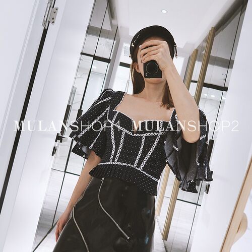 国现清秋新款68ACLER波点双层