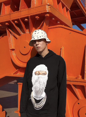 【国现】IH NOM UH NIT 怪奇物语黑色珍珠蒙面人侃爷卫衣