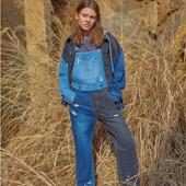 休闲拼色背带裤 女 秋新款 时尚 清货折XS SJYP