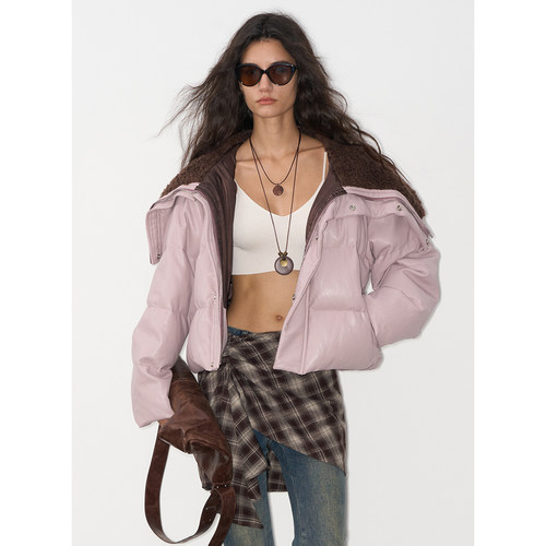 IF BY LAND 25AW 秋冬新品蛋白皮毛领羽绒服