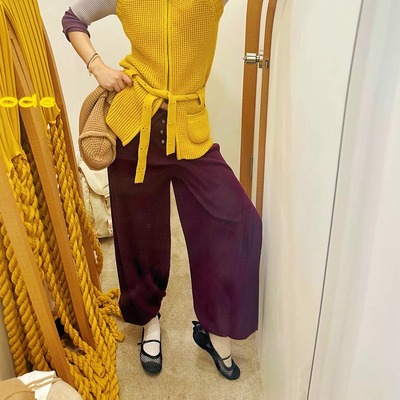 o cloche code 25年秋季 高腰灯笼裤_Highrise Lantern Pants