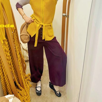 o cloche code 25年秋季 高腰灯笼裤_Highrise Lantern Pants