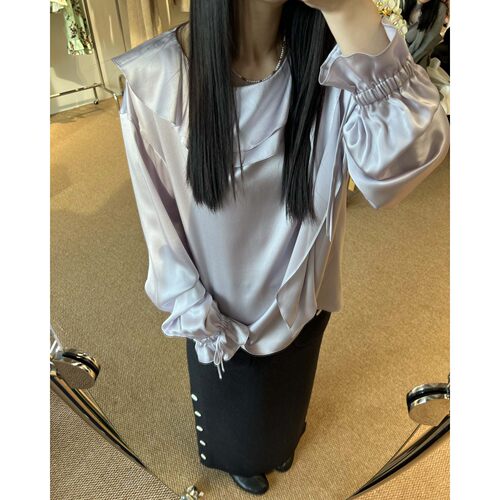 PETRE COR 26AW 大翻领系结衬衫