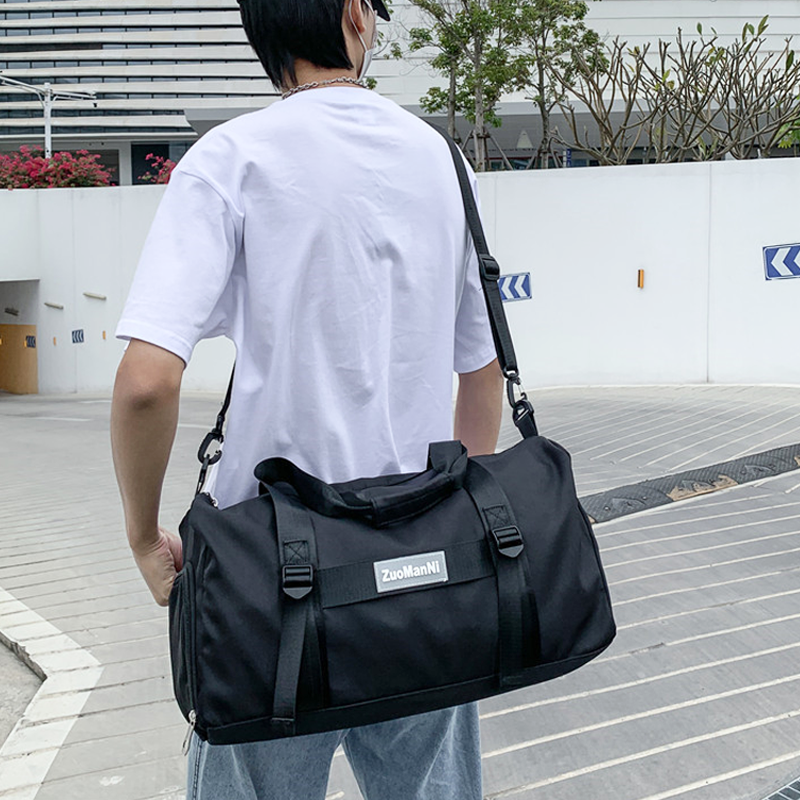Gym bag Wet and dry separate capacity Trend One shoulder Diagonal package leisure time motion go out commute Travelling bagin the Leather/Lady bags/Men's bag, Bag  category - from Buy2taobao.com to provide professional Taobao agent buy service
