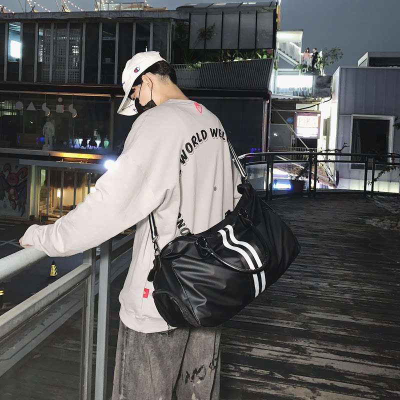 周末旅行袋出差男大容量单肩斜挎包衣服行李包运动健身包女手提包|ruв категории Сумки, сумка - от Buy2taobao.com для оказания профессиональной услуги покупки агента Taobao