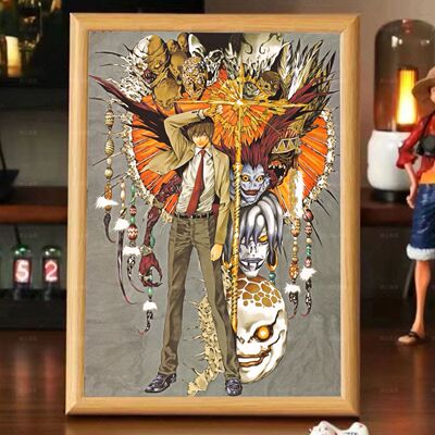 死亡笔记夜神月L弥海砂周边摆件