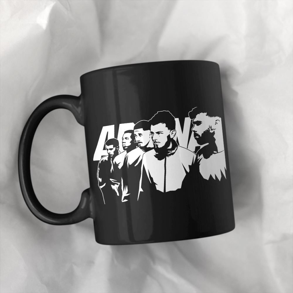 DEFENCE阿森纳防线马克杯球迷礼物陶瓷大容量办公室咖啡茶杯水杯