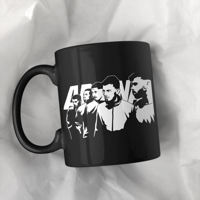 DEFENCE阿森纳防线马克杯球迷礼物陶瓷大容量办公室咖啡茶杯水杯