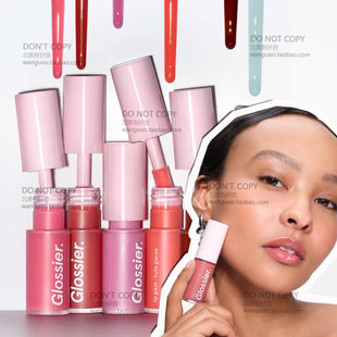 嘟嘟滋润保湿 小众 清凉 唇釉 Glaze新品 glossier Lip