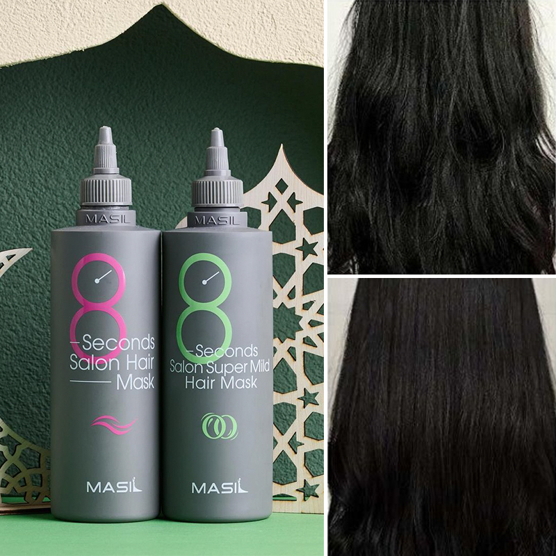 8秒发膜发膜玛丝兰蓬松柔顺