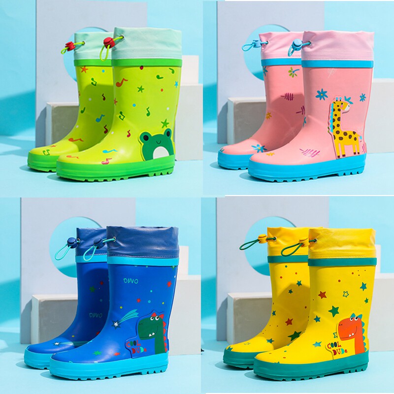 小孩套鞋儿童雨鞋时尚卡通图片
