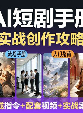 ai短剧短影片生成与制作全套教程从入门到精通（含即梦ai教程）