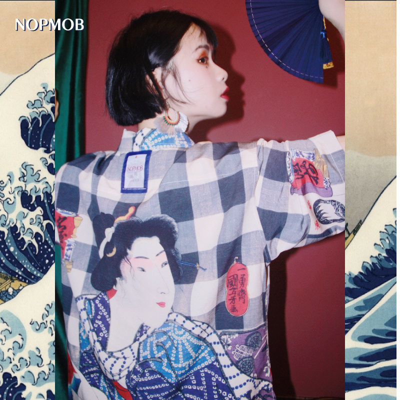 nopmob昭和日式和风浮世绘和服