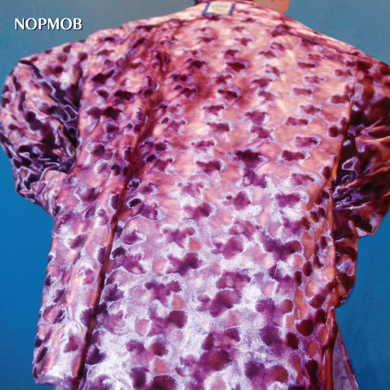 NOPMOB蝴蝶丝绒长袖宽松衬衫