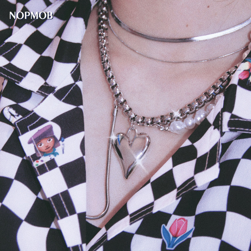 银河来电千禧甜酷小众金属项链