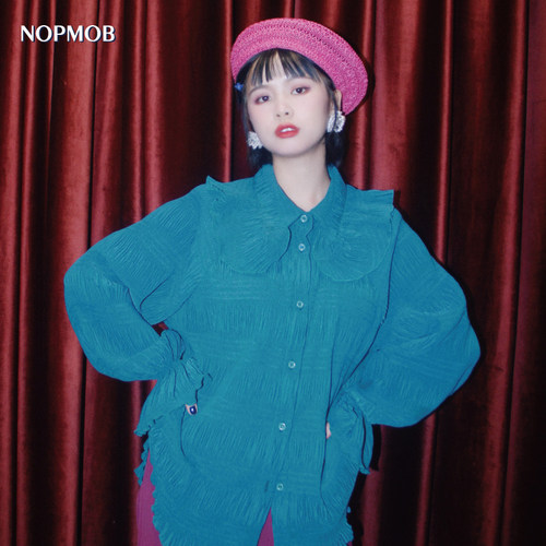 nopmob魔法少女公主大领子衬衫