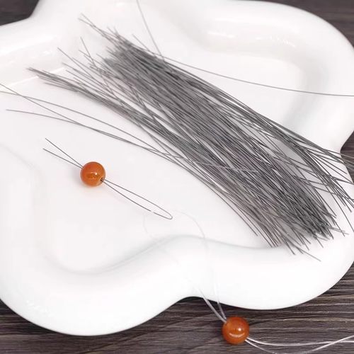 钢丝引线 文玩穿珠神器diy串珠工具水晶珍珠手串绳手链细孔牵引线