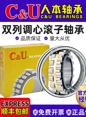 人本双列调心滚子22205 22206 22207 22208 22209轴承22210CA/W33