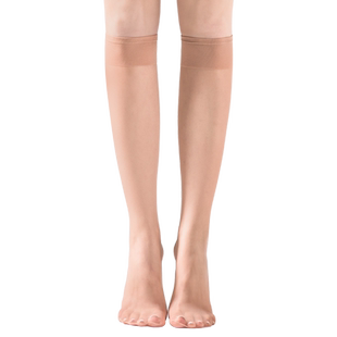 laseta丝袜女防勾丝长中筒丝袜薄款肉色小腿袜短袜子春夏季隐形袜