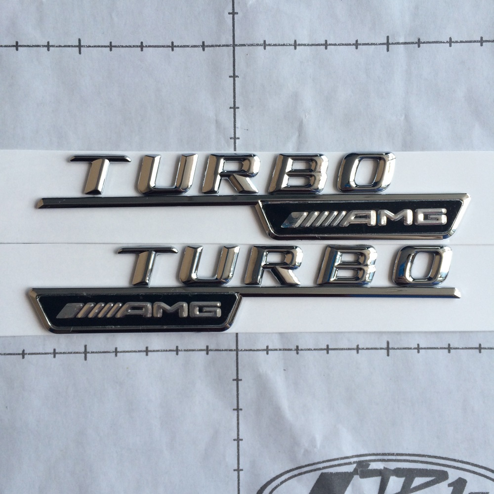 奔驰CLA260 CLA45车标志GLA45 C63 A45叶子板标TURBO AMG侧标改装